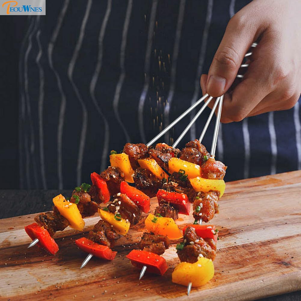 PEOUWNES reusable kebab sticks reduce waste while grilling