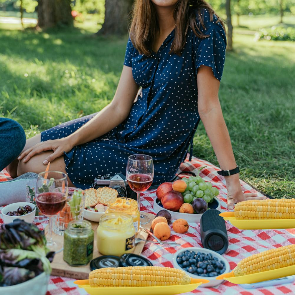 PEOUWNES sturdy plastic cob tray offers durable, long-lasting use