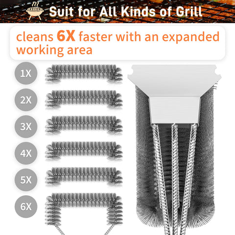 PePeng durable design withstands rugged outdoor use for frequent grilling.