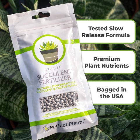 PERFECT PLANTS 5oz bag with resealable packaging keeps nutrients fresh for months