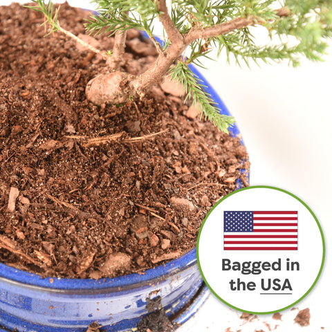 Perfect Plants Bonsai Soil resealable bag keeps soil fresh between uses.