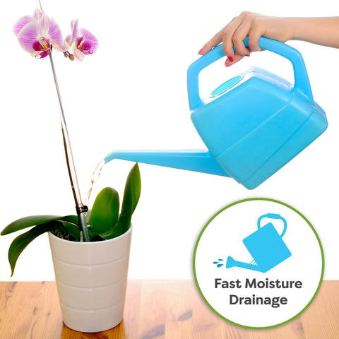 Perfect Plants orchid potting mix coconut chips provides light, well-drained medium