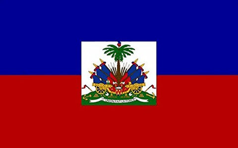 Perfectflags Haiti state flag 5ft x 3ft for outdoor display with durable polyester and eyelets.