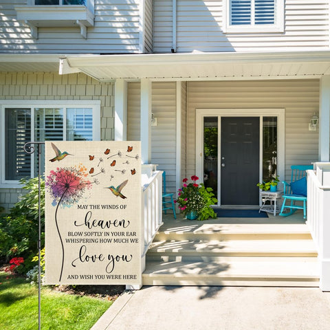 Perfectinsoy front-yard flag: bright welcoming accent for porch, yard and garden gatherings.