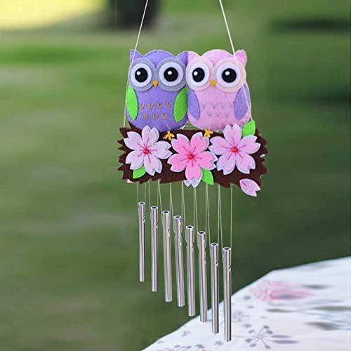 Perfsign wind chime kit silver tubes with transparent string for versatile crafts