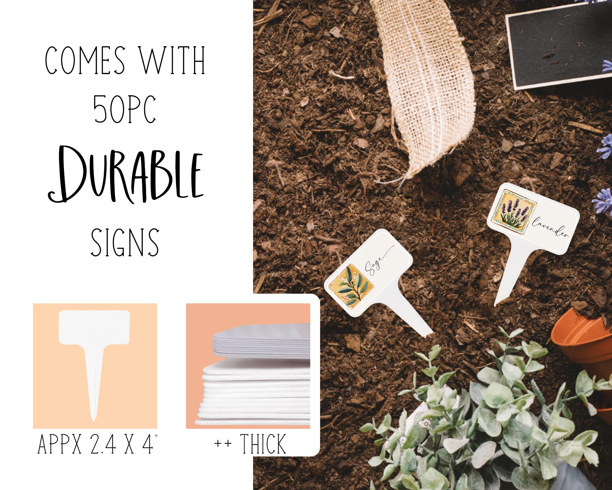 Peri Foi 126-sticker set clarifies herbs and vegetables for garden planning