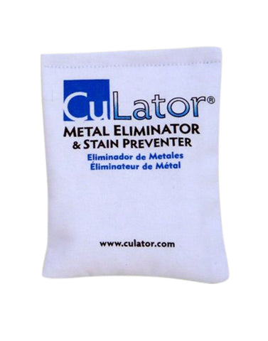 CuLator Metal Eliminator demonstrates metal removal chemistry in pool water
