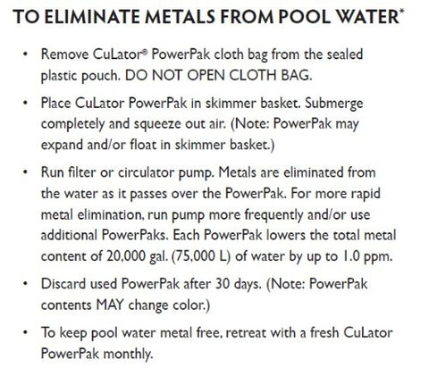 CuLator Metal Eliminator packaging and bottle for easy use