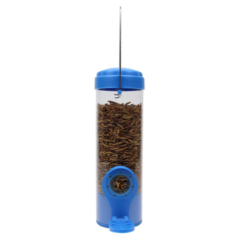 Perky-Pet 388F feeder with Flexports shows dual ports for simultaneous feeding