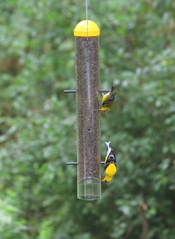 Perky-Pet 399 feeder side view showing six ports for balanced feeding
