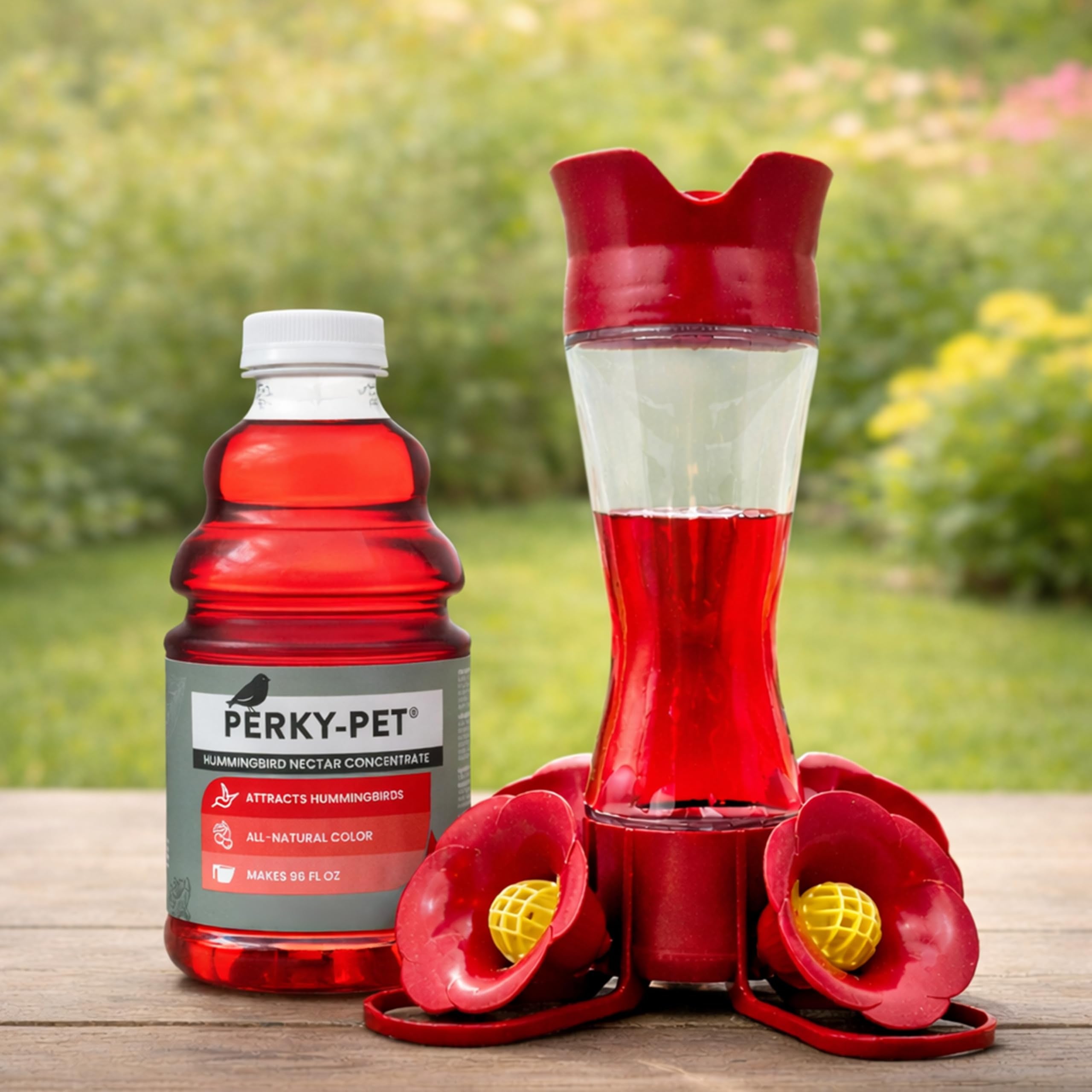 Perky-Pet economical nectar concentrate, makes 96 oz from 32 oz.