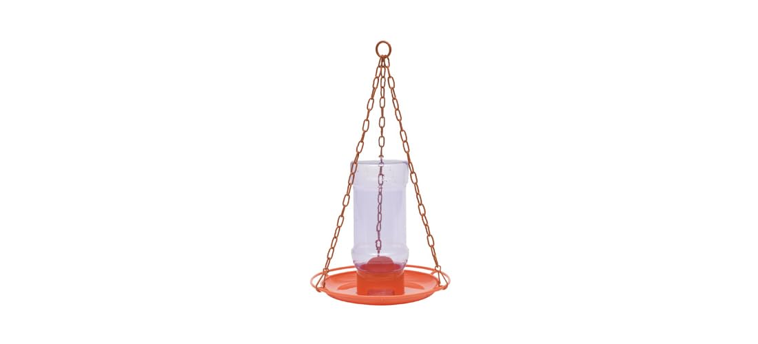 Perky-Pet jelly feeder oriole 32oz front view for easy backyard refilling.