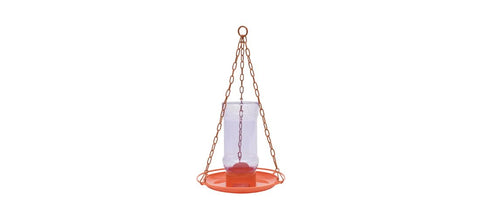 Perky-Pet jelly feeder oriole 32oz front view for easy backyard refilling.