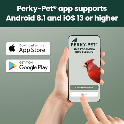 Perky-Pet motion alerts keep you updated on visits