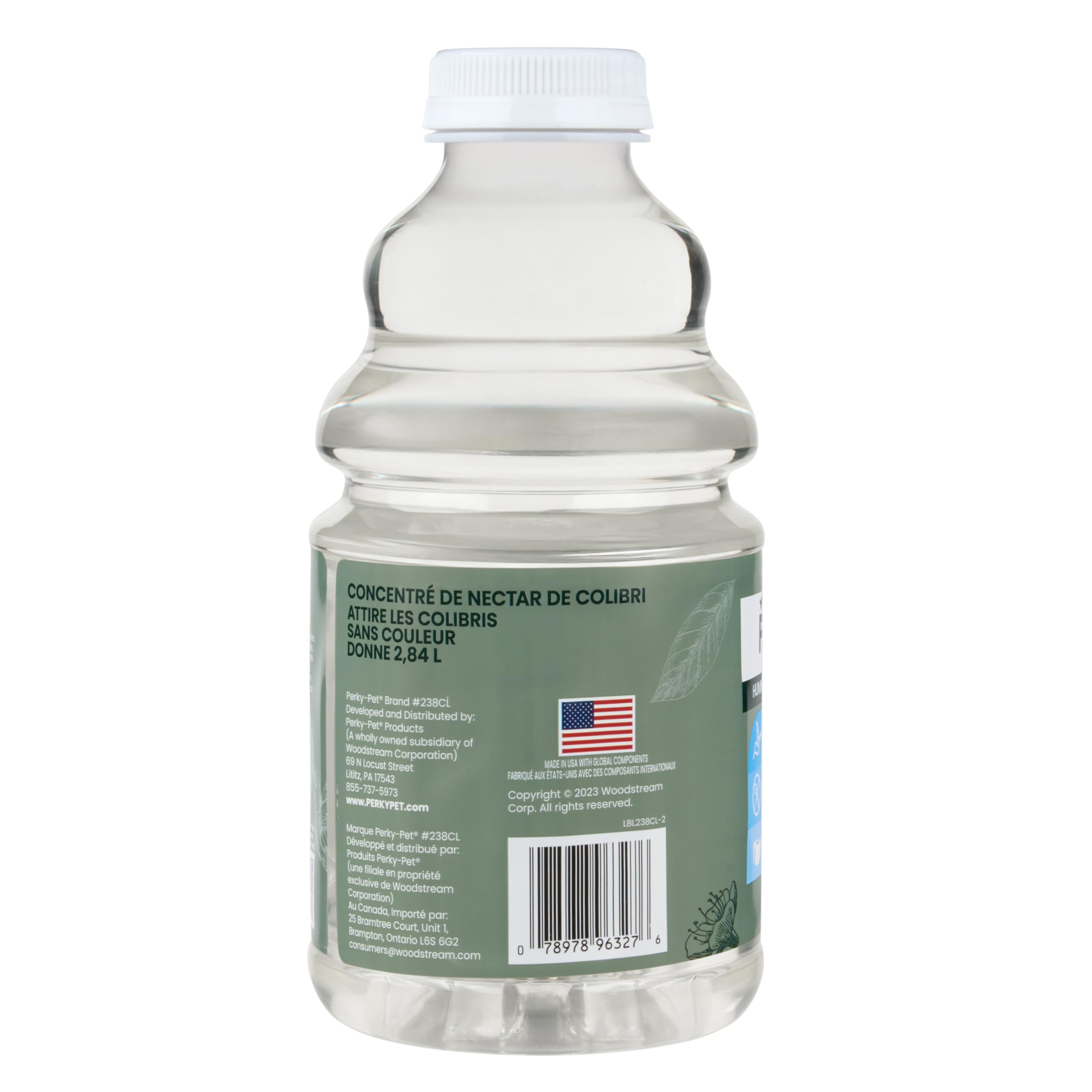 Perky-Pet nectar storage bottle kept for future use