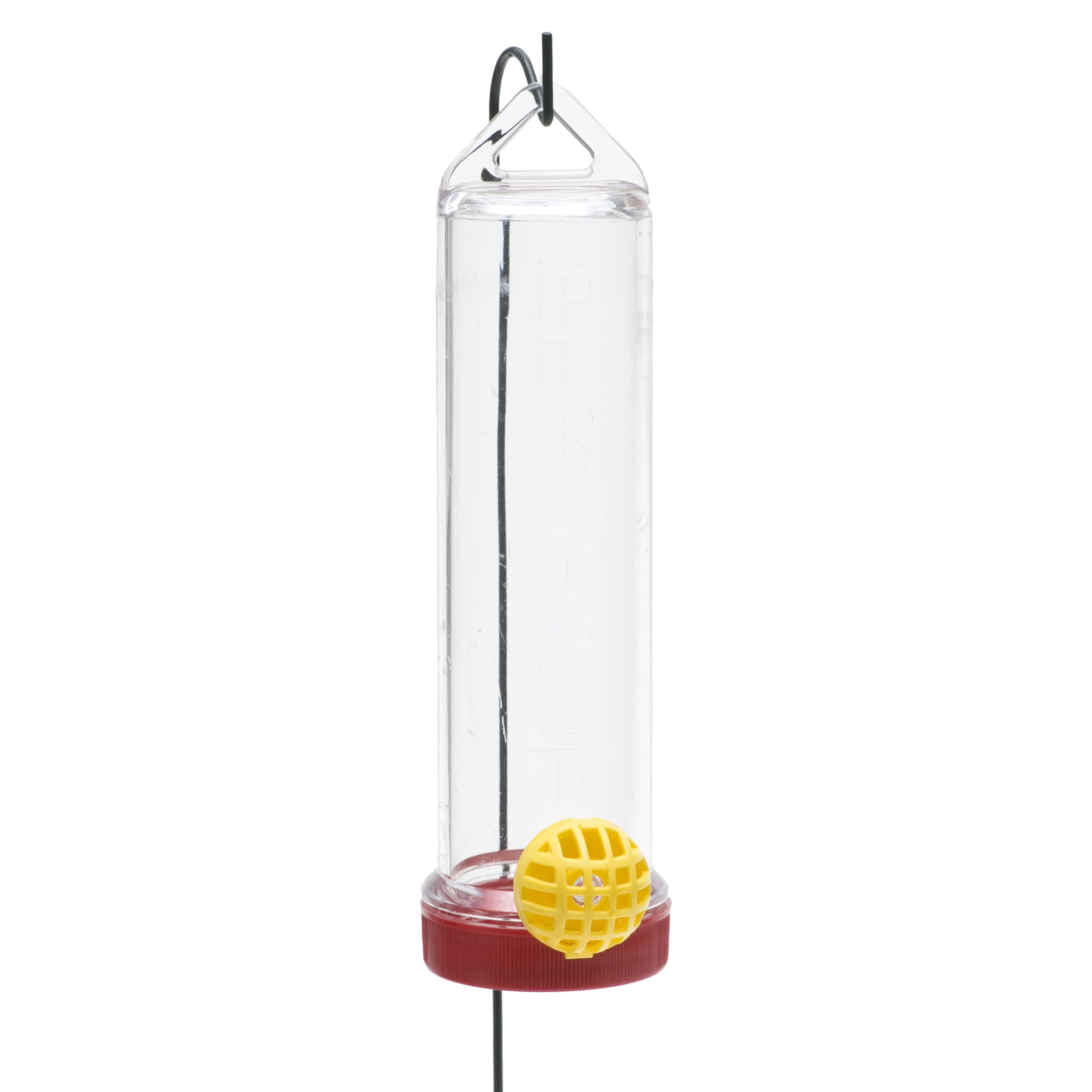 Perky-Pet Planter Box feeder over planter for outdoor nectar.