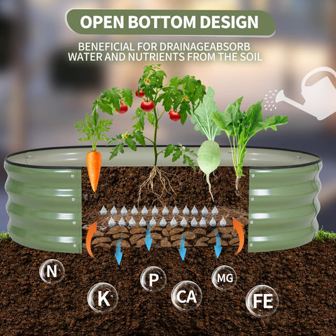 Permade courtyard garden setup shows compact footprint for small spaces.