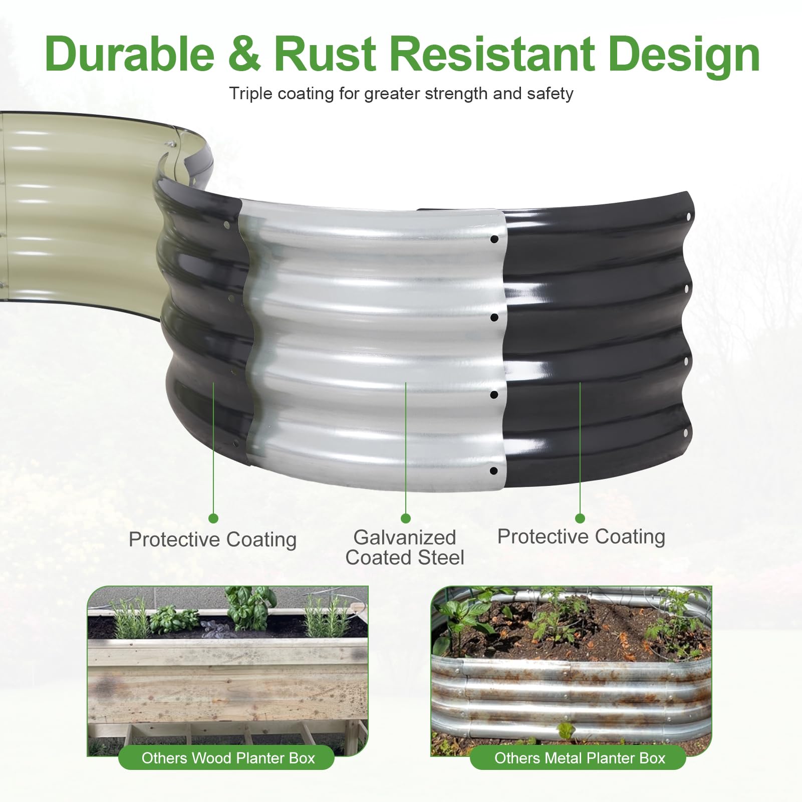 Permade double reinforced rods demonstrate sturdy mid-frame support for stable beds.