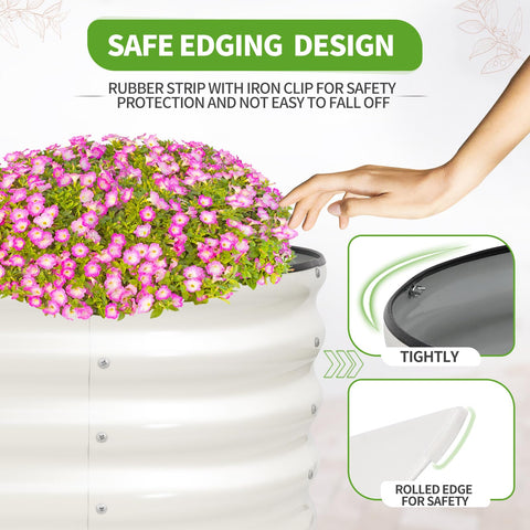 Permade bed uses built-in edge clip to resist deformation in sunlight