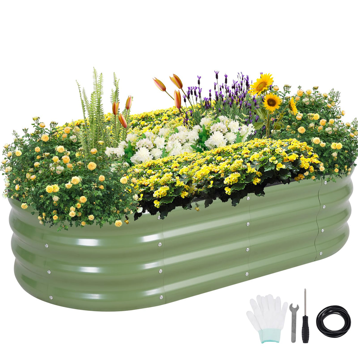 Permade galvanized raised bed overview for durable outdoor gardening.