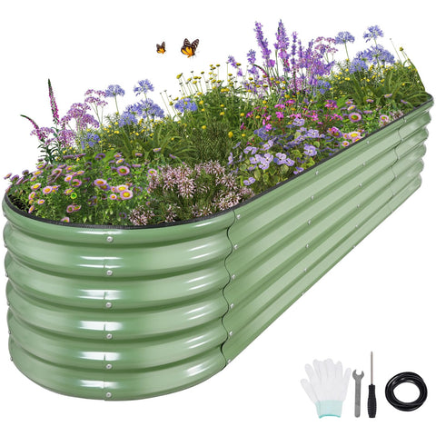 Permade galvanized raised garden bed ready for quick assembly