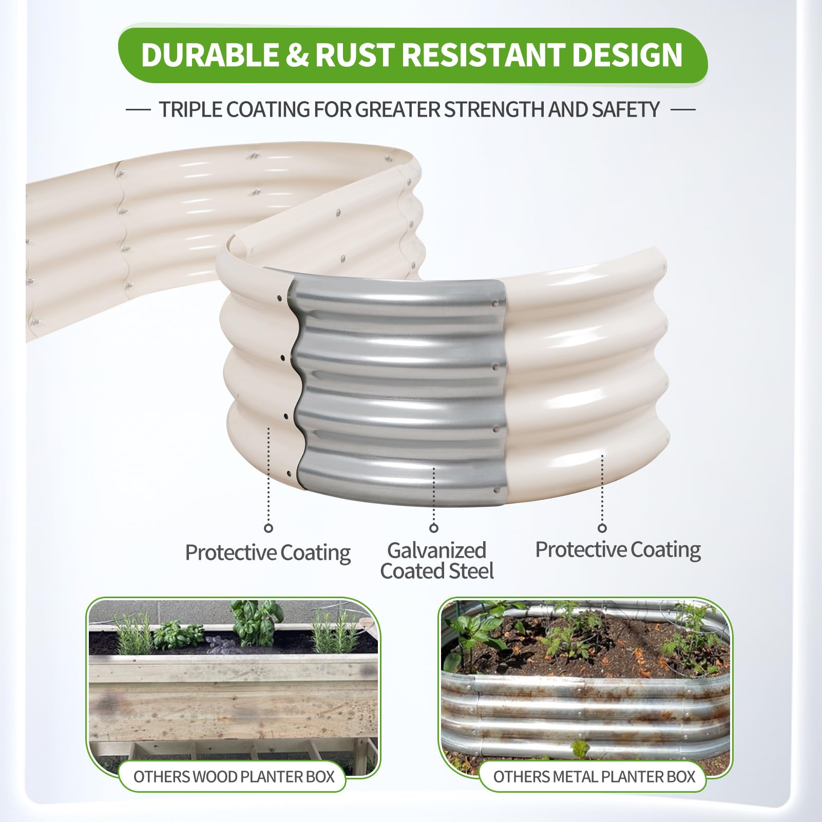 Permade open-bottom drainage design seen from above for root health.