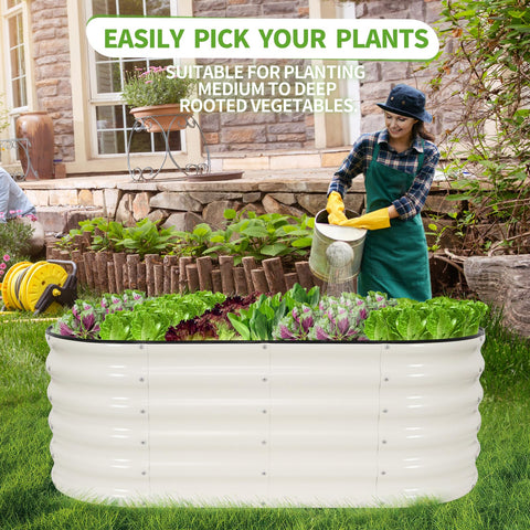 Pollution-free galvanized material keeps soil clean and safe for vegetables