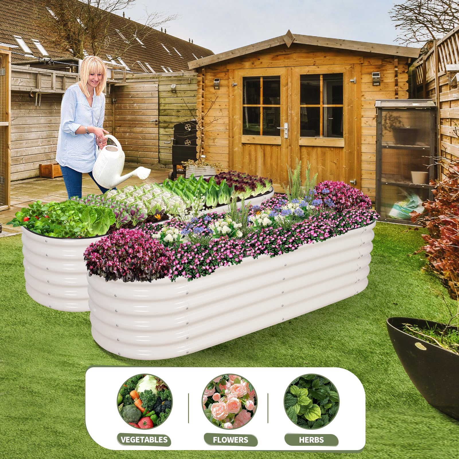Permade includes protective tape and gloves for safer gardening