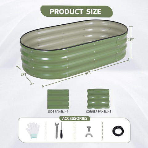 Permade safe edge design—protects hands during planting.