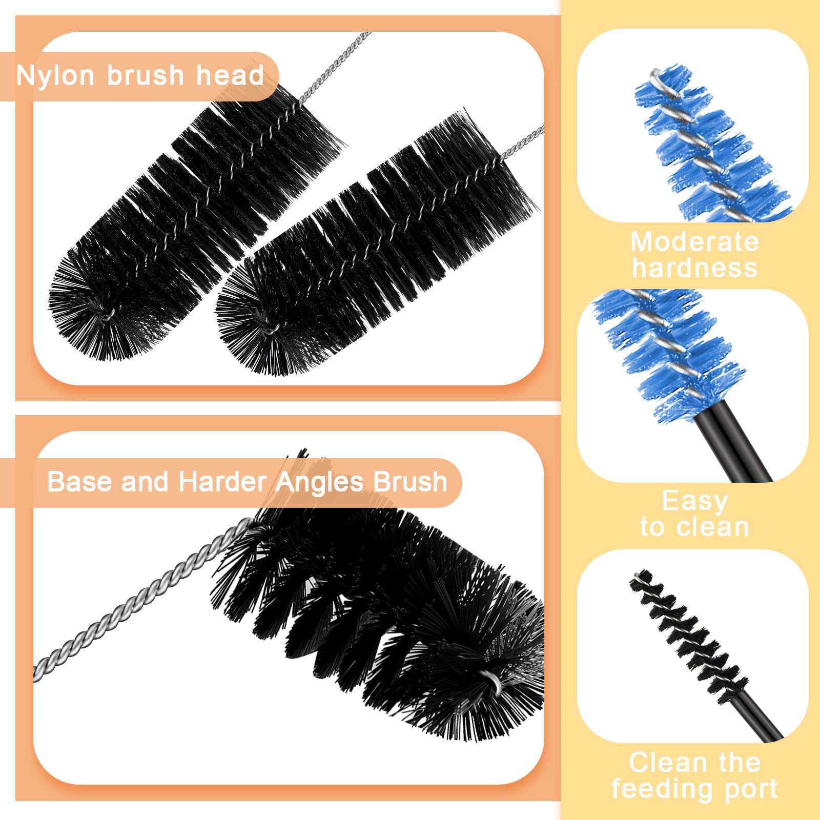Perthlin medium-size hummingbird feeder brushes reach mid-sized spaces
