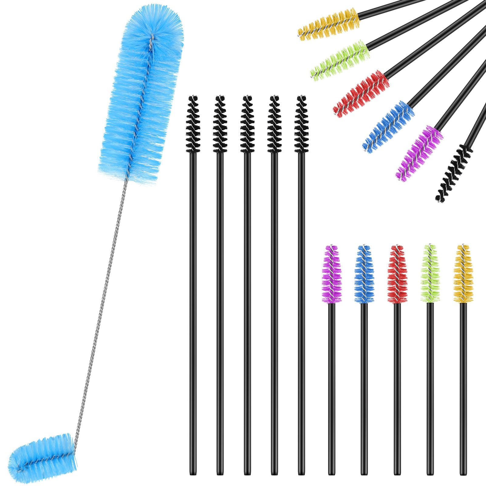 Perthlin hummingbird feeder cleaning brush large head for nectar bottle access.