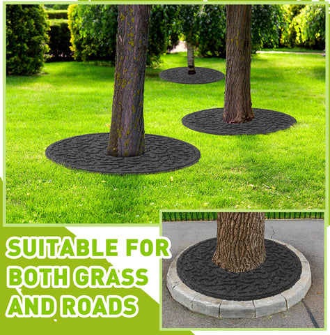 Peryiter ring installed easily with pre-cut holes, no staples needed