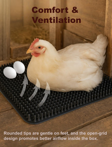 PERZUMI 6-pack offers ongoing nest coverage for busy coops