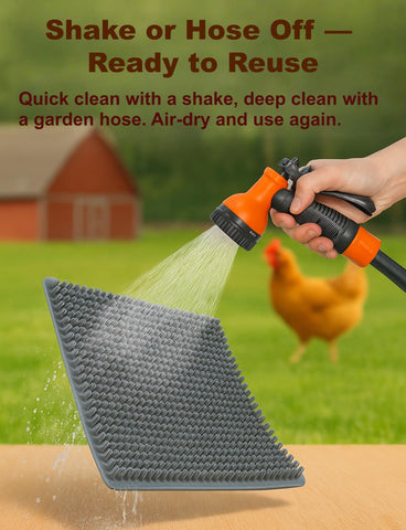 PERZUMI nest pads help hens settle comfortably and transition smoothly