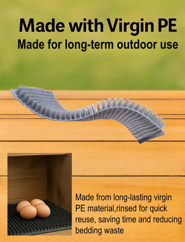 PERZUMI durable poultry padding suitable for year-round nesting