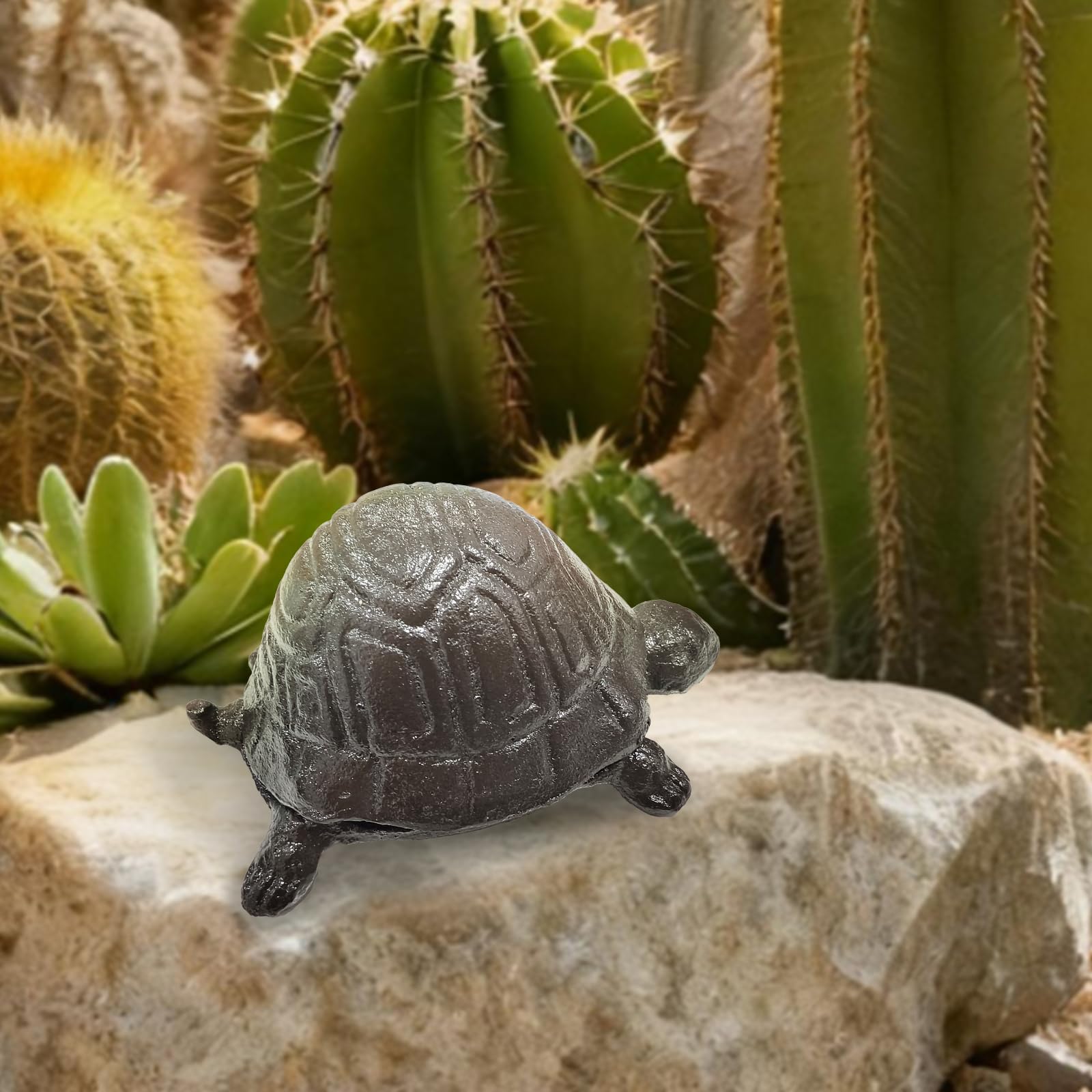 Pesilo turtle-key-hider gift-ready outdoor-decor for homes.