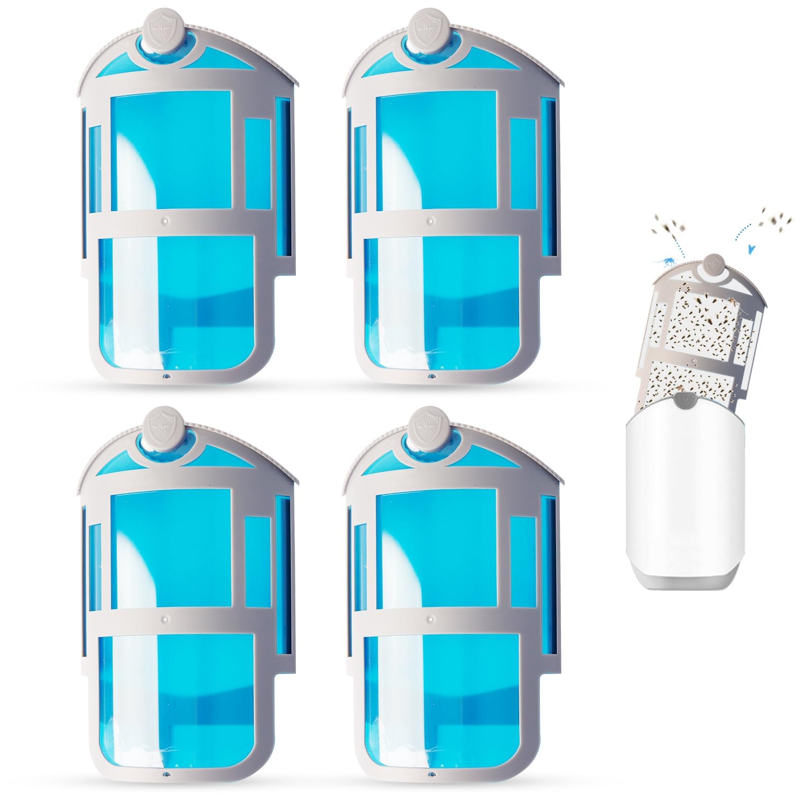Pestcon ZEVO M364 4-pack refill cartridges for continuous fly control