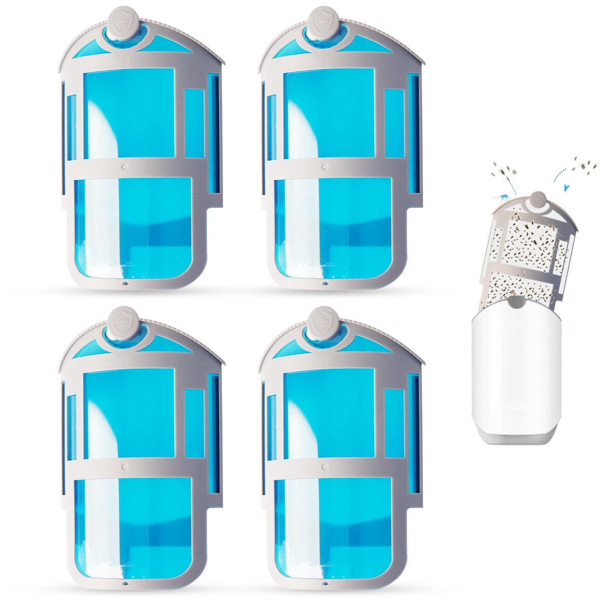Pestcon ZEVO M364 4-pack refill cartridges for continuous fly control
