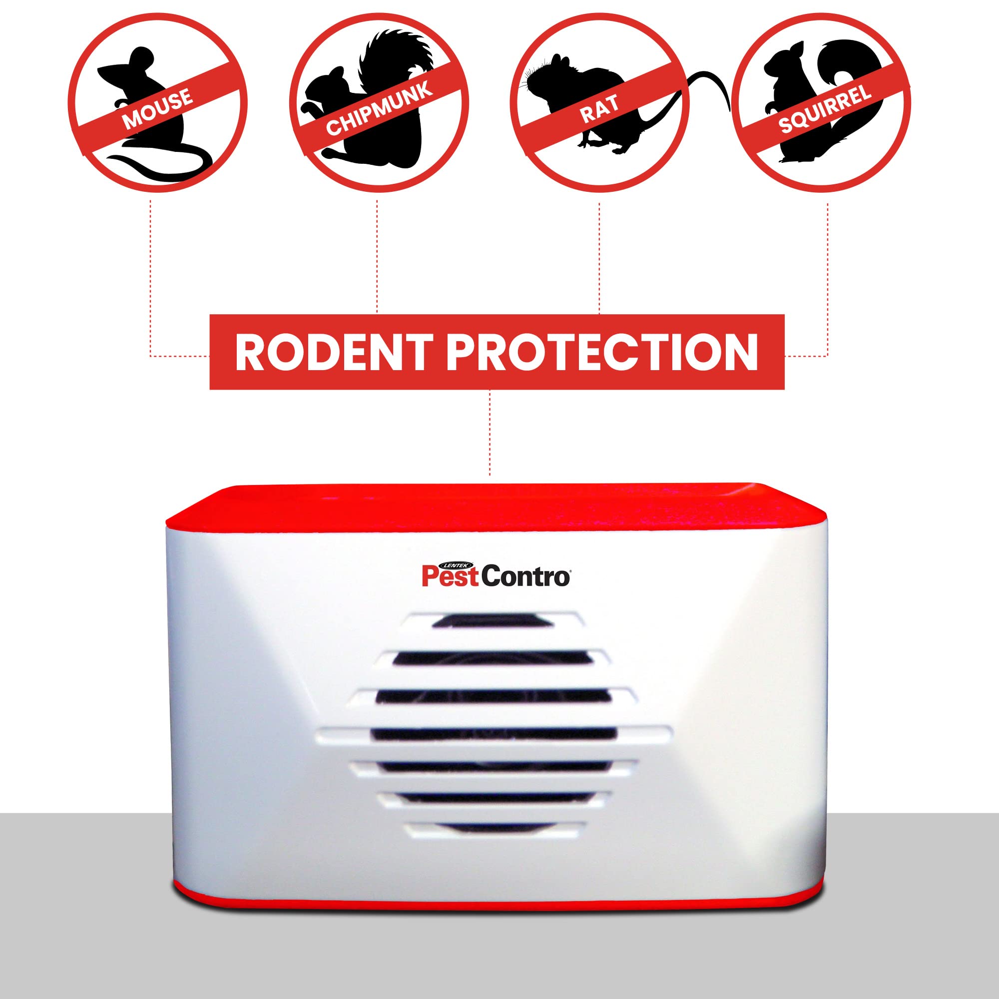 PestContro battery compartment enables cordless operation