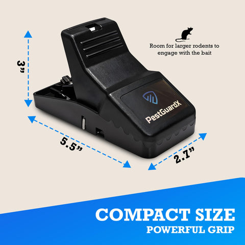 PestGuardX 4-pack packaging image highlighting reusable durable design for long-term pest control