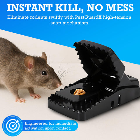 PestGuardX trap installed in indoor and outdoor settings for versatile use