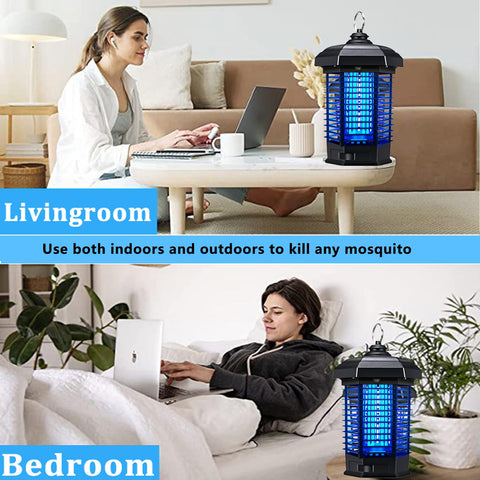 PestMentor Bug Zapper 3m cord enables flexible indoor and outdoor placement.