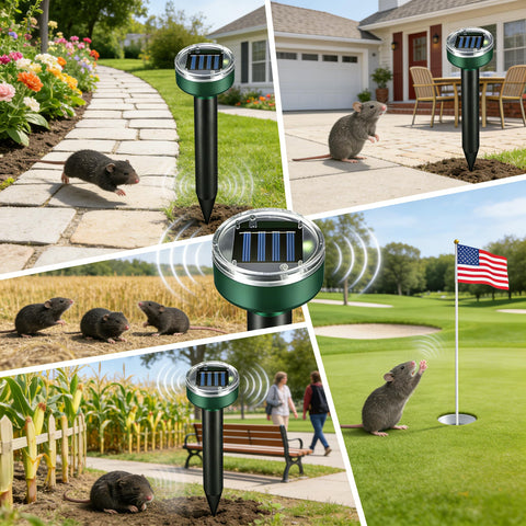 PestMentor easy-install ground stake for quick outdoor setup