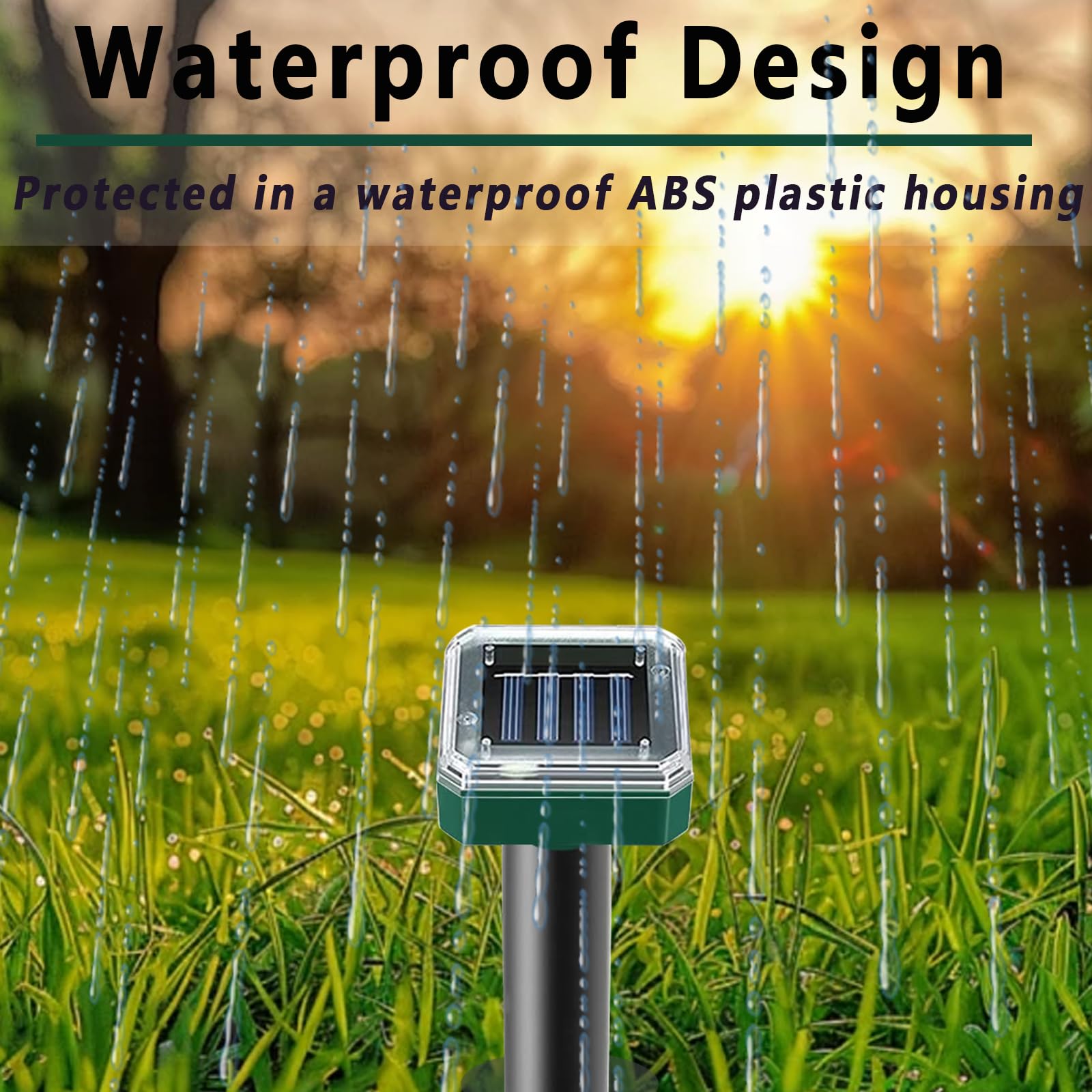 PestMentor ground-installation setup demonstrates fast, safe outdoor use.