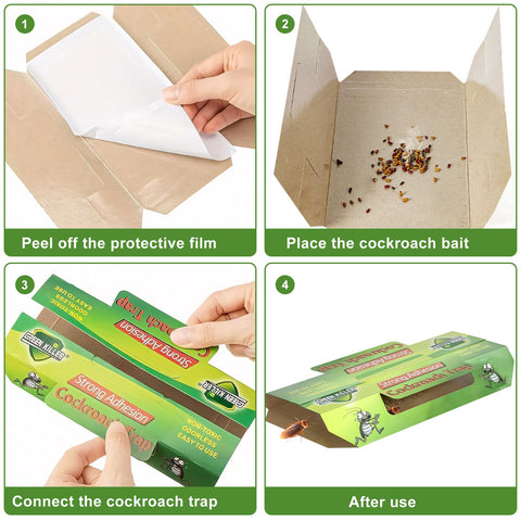 PestMentor under-sink trap placement blocks roaches from hiding.
