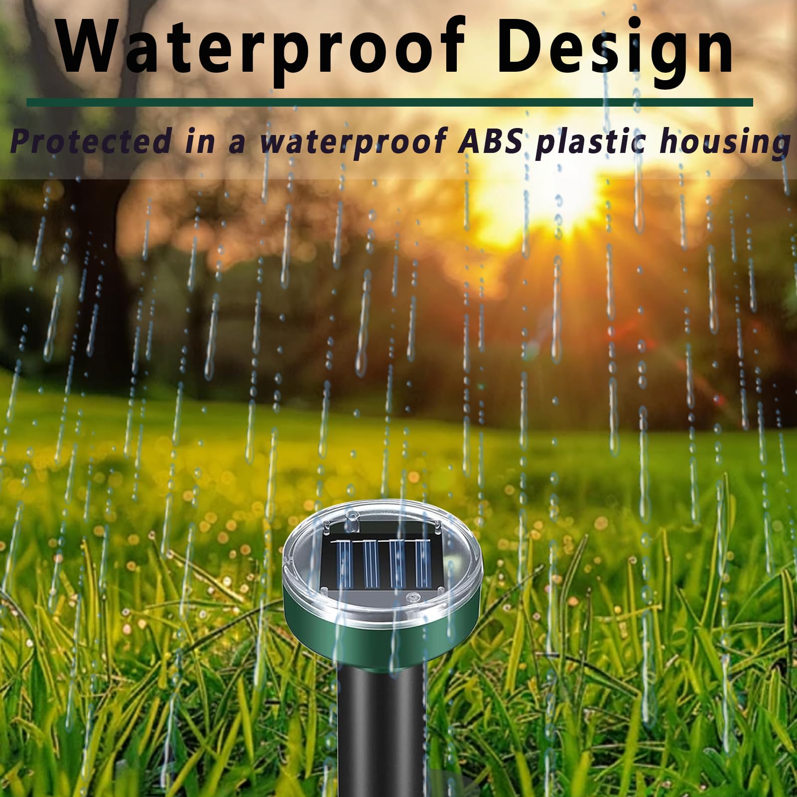 PestMentor rodent deterrent spike protecting lawns and borders