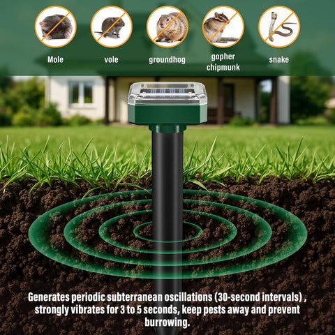 PestMentor wide-area coverage up to 7,000 sq ft protects gardens and yards.