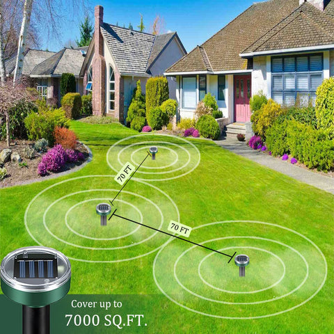 PestMentor Yard coverage up to 7,000 sq ft for gardens and lawns