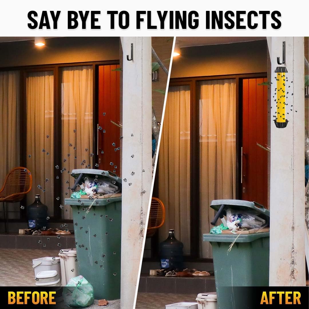 PestQuest Sticky Fly Stick for outdoor use, ideal for patios
