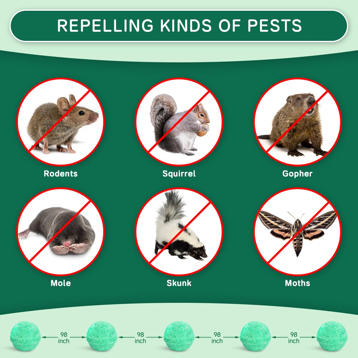 PestXDrops covers up to 120 sq ft for broad pest deterrence.